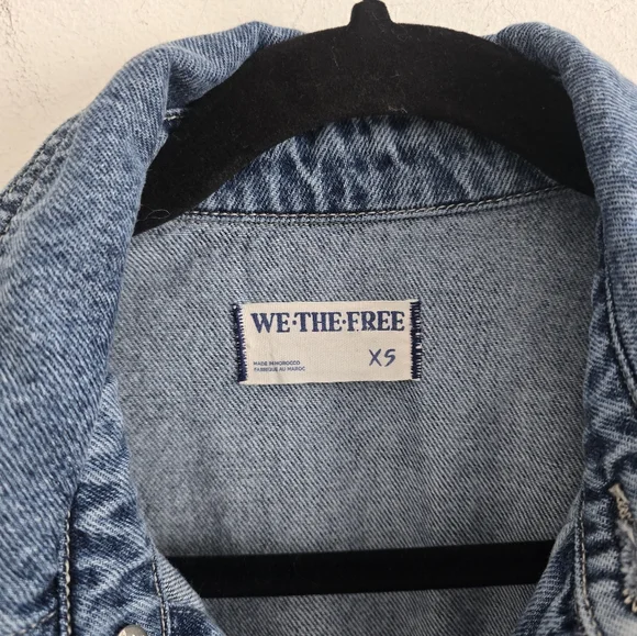 Free people Marci denim coverall jumpsuit in high noon size XS - Picture 4 of 7